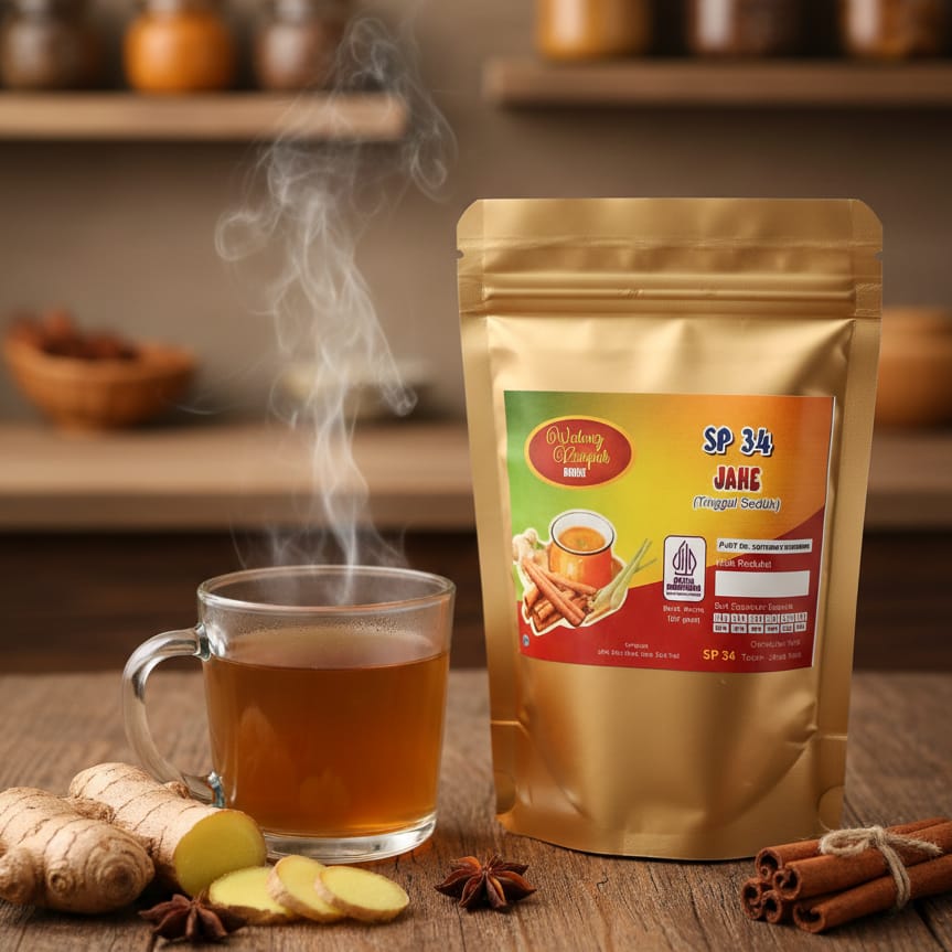 Wedang Jahe SP34 – Hangatkan tubuh