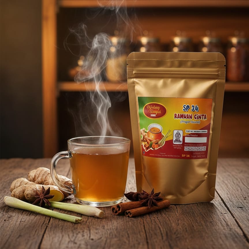Ramuan Cinta Wedang Rempah SP34 – Vitalitas